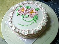 花篮裱花蛋糕的做法图解15