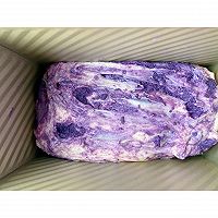 大理石纹紫薯吐司（无需擀形一次发酵）的做法图解8