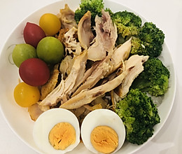 #纳福汇轻松喷出美味#减脂菜老鸡腿肉摆+的做法