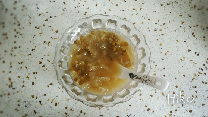 夏季甜品♡绿豆银耳汤