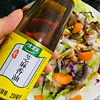 #一学就会快手菜#日式蒲烧鳗鱼の魔芋丝结蔬菜能量沙拉的做法图解23
