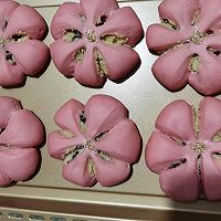 春日气息！粉色花朵椰蓉面包！的做法图解14