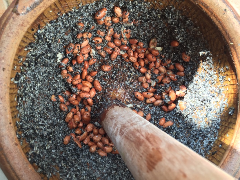 潮汕擂茶（咸茶）+糯米饭的做法图解4