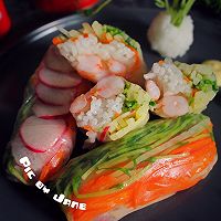 米纸鲜蔬包饭的做法图解11
