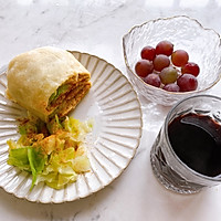 #一周减脂不重样#东北烧烤味鸡肉卷的做法图解7