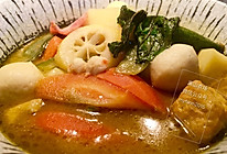 绿咖喱海鲜杂蔬的做法