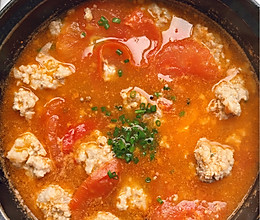 番茄丸子汤的做法