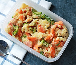 日式土豆泥沙拉——减肥午餐便当的做法