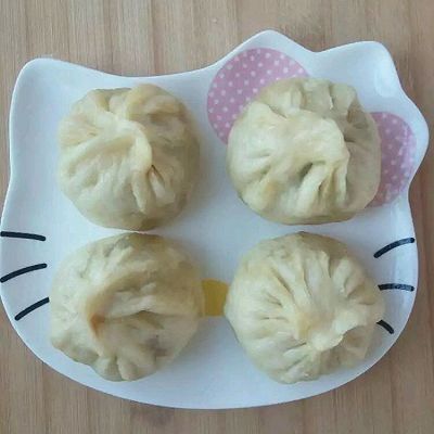 豆芽菜馅包