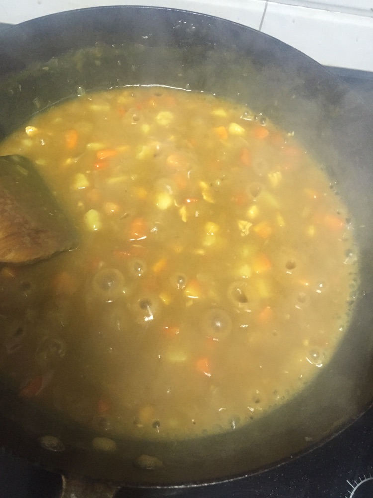 咖喱鸡肉饭的做法图解12