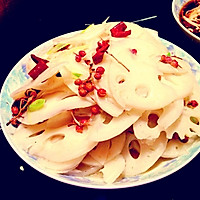 炝莲菜的做法图解1