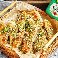 简单轻松的早餐酱香饼的做法图解11