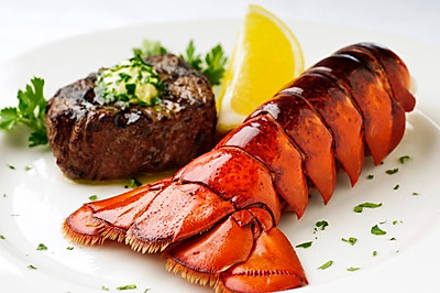 Filet Mignon and Lobster Tails