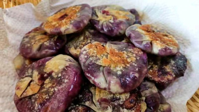 简单小吃 | 紫薯饼