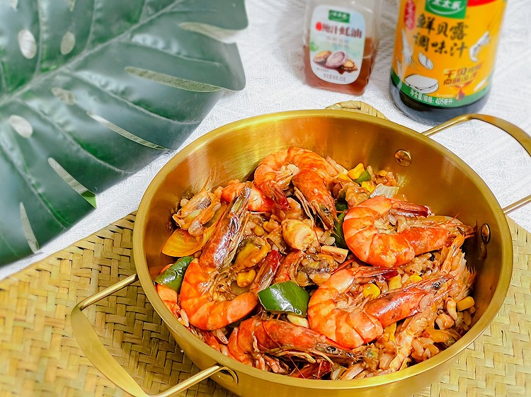 西班牙海鲜饭的做法