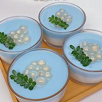 蝶豆花奶冻，好吃绝了！的做法图解8