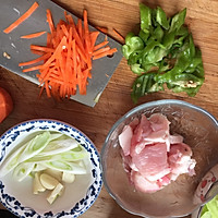 西葫芦炒肉片的做法图解3