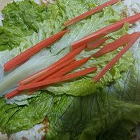 【低卡早餐】蔬菜卷的做法图解4