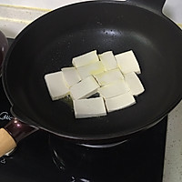 豆瓣酱煎豆腐的做法图解2