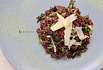 意大利马兰头紫米烩饭Risotto•春天乡野的味道（五）的做法