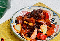 红烧排骨烩土豆的做法