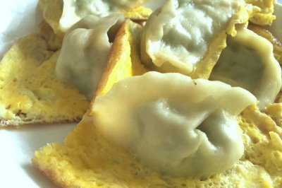 蛋煎饺子