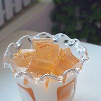 #皇后红玫瑰花式做法#雪梨苹果桂花冻的做法图解9