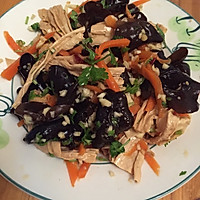 夏日开胃小菜一一凉拌木耳腐竹的做法图解1