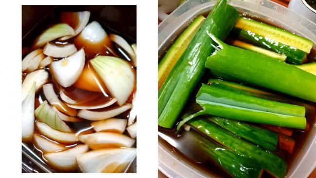 韩式腌洋葱/黄瓜的做法