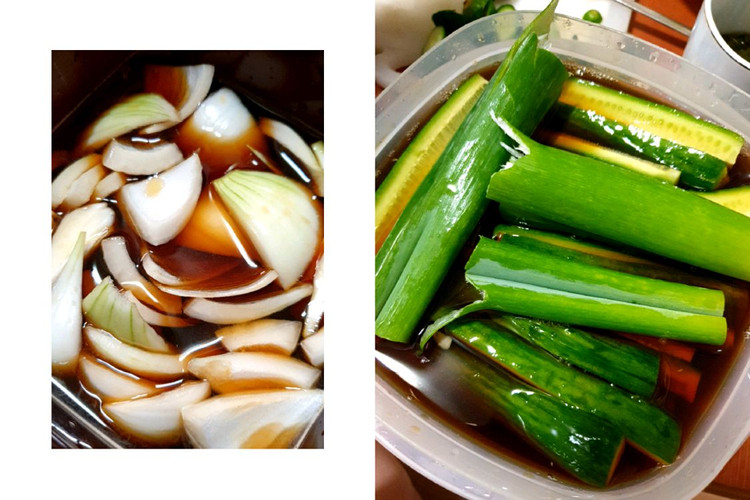 韩式腌洋葱/黄瓜的做法