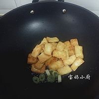 芹菜炒豆腐的做法图解4