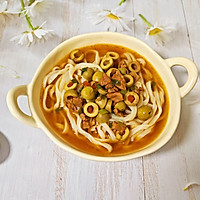 #西班牙橄榄中式创意菜#青橄榄臊子面的做法图解8