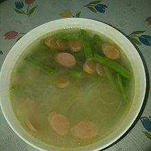豇豆火腿粉丝汤