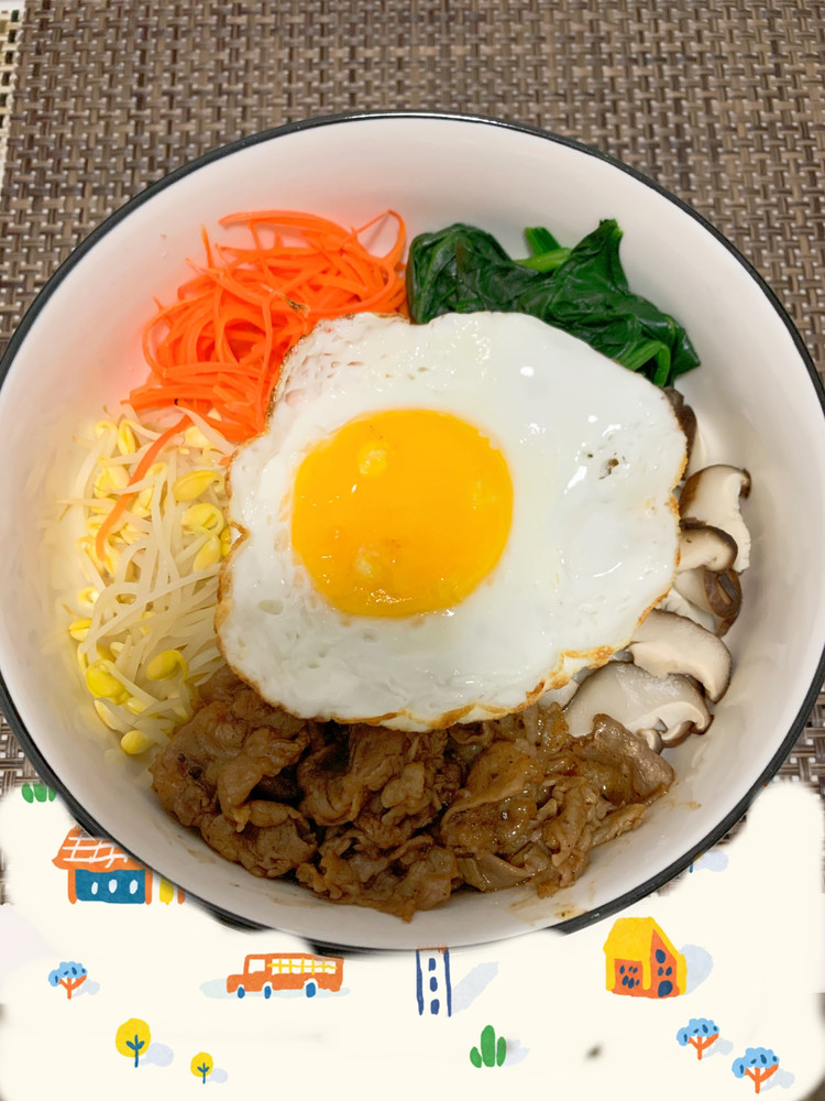 多久没吃石锅拌饭了？来一款家庭版韩式拌饭的做法