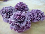 面塑类之紫薯康乃馨的做法图解8