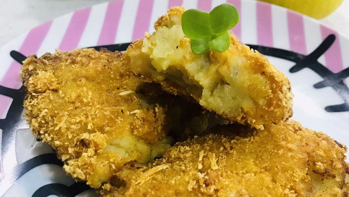 外焦里嫩的女神可乐饼