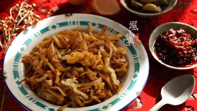 素炒饼