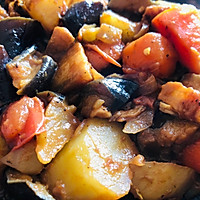 #百变鲜锋料理#茄子炖土豆的做法图解15