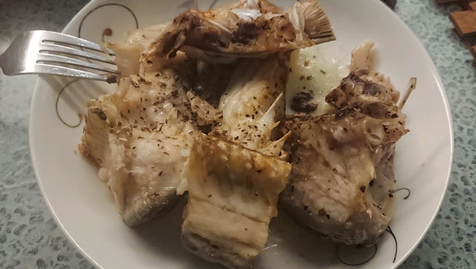 光波微波炉烤鲩鱼