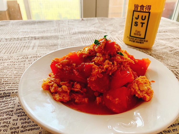 番茄炒“蛋”的做法