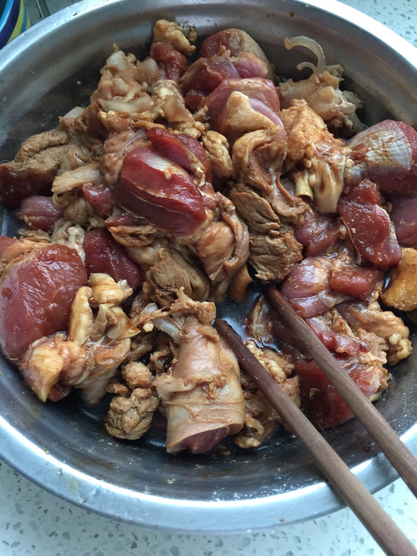 秘制红焖羊腿肉的做法图解4