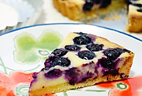 蓝莓乳酪派的做法