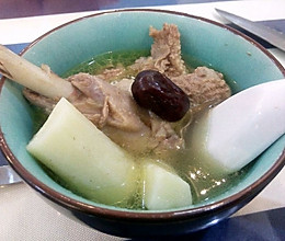 薏米淮山老鸭汤的做法