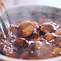 秋季专属无糖南瓜栗子牛奶浓汤可做辅食的做法图解3