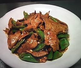 酱爆猪肝的做法