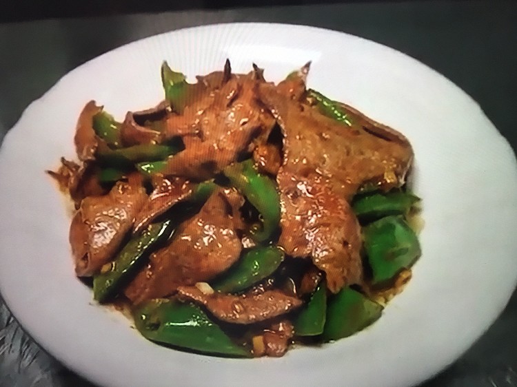 酱爆猪肝的做法