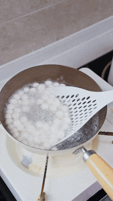 【宝宝辅食】自制桂花奶茶的做法图解7