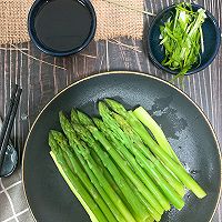 白灼芦笋，夏季清单饮食的做法图解5