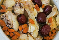 红枣花胶炖鸡汤的做法