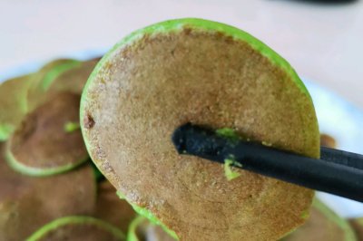菠菜铜锣烧